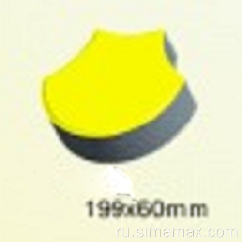Желтый тротуарный камень 199 * 60 мм QT4-30 бетонная кирпичная машина